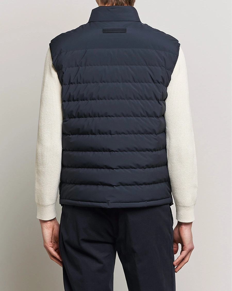 Men | Gilets | Zegna | Stratos Padded Gilet Navy