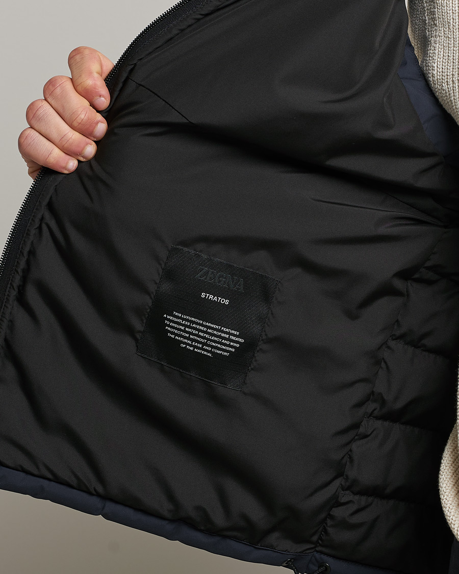 Men | Coats & Jackets | Zegna | Stratos Padded Gilet Navy