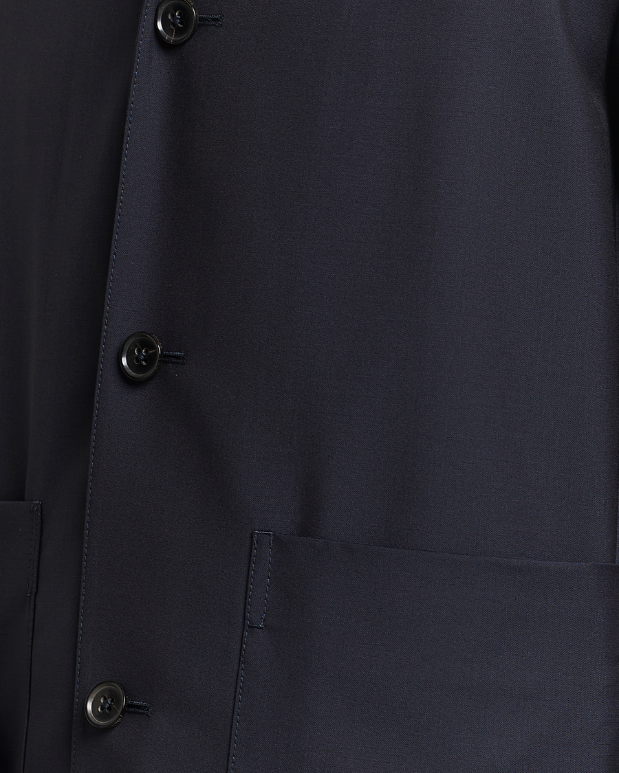Men | Coats & Jackets | Zegna | Wool/Mohair Chore Jacket Navy