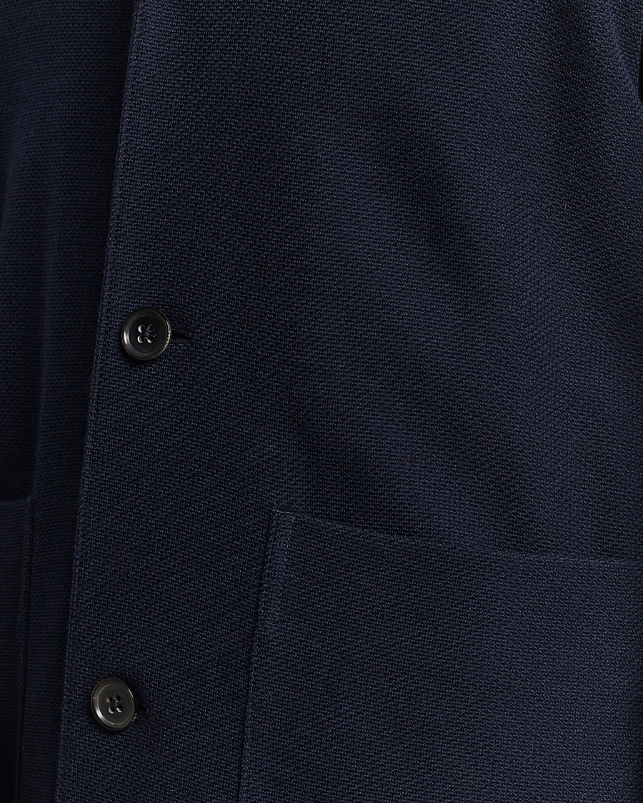 Men | Coats & Jackets | Zegna | Wool Jersey Chore Jacket Navy