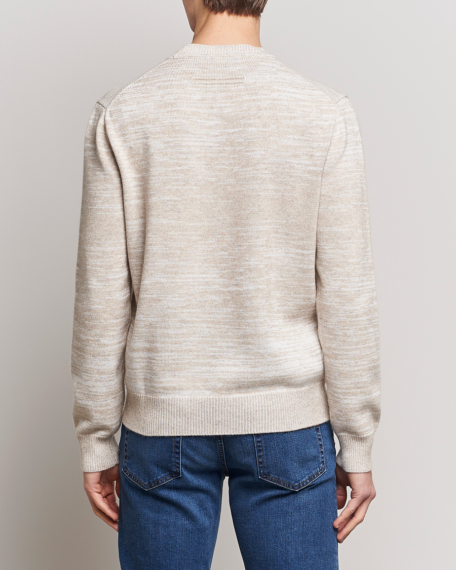Men | Sweaters & Knitwear | Zegna | Oasi Cashmere/Cotton Melange Sweater Beige
