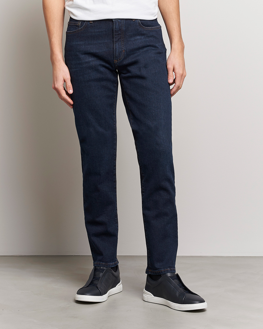 Men | Jeans | Zegna | 5-Pocket Denim Pants Dark Rinse