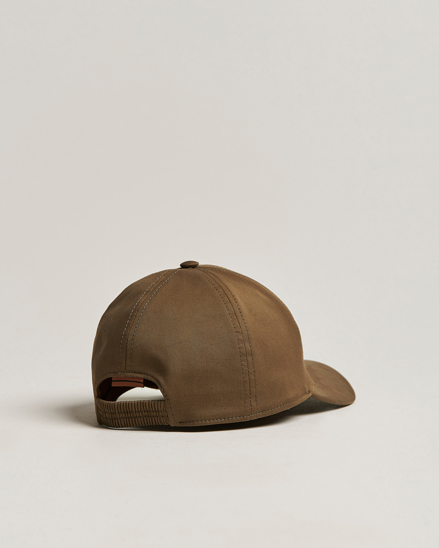 Men | Zegna Baseball Cap Olive | Zegna | Baseball Cap Olive