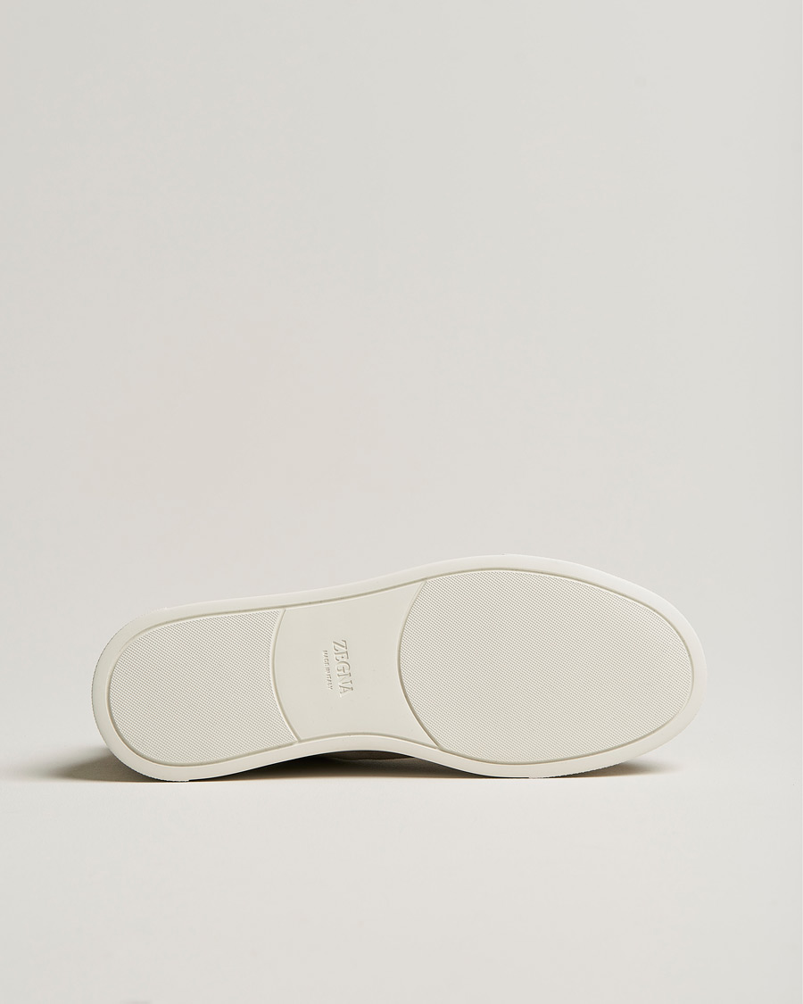 Men | Zegna Triple Stitch Sneakers Grey Suede | Zegna | Triple Stitch Sneakers Grey Suede