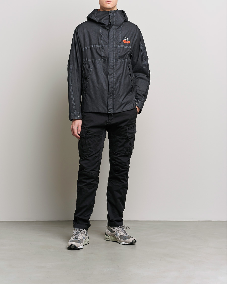 Men | Coats & Jackets | C.P. Company | GORE-TEX Infinium Nylon Hood Jacket Black