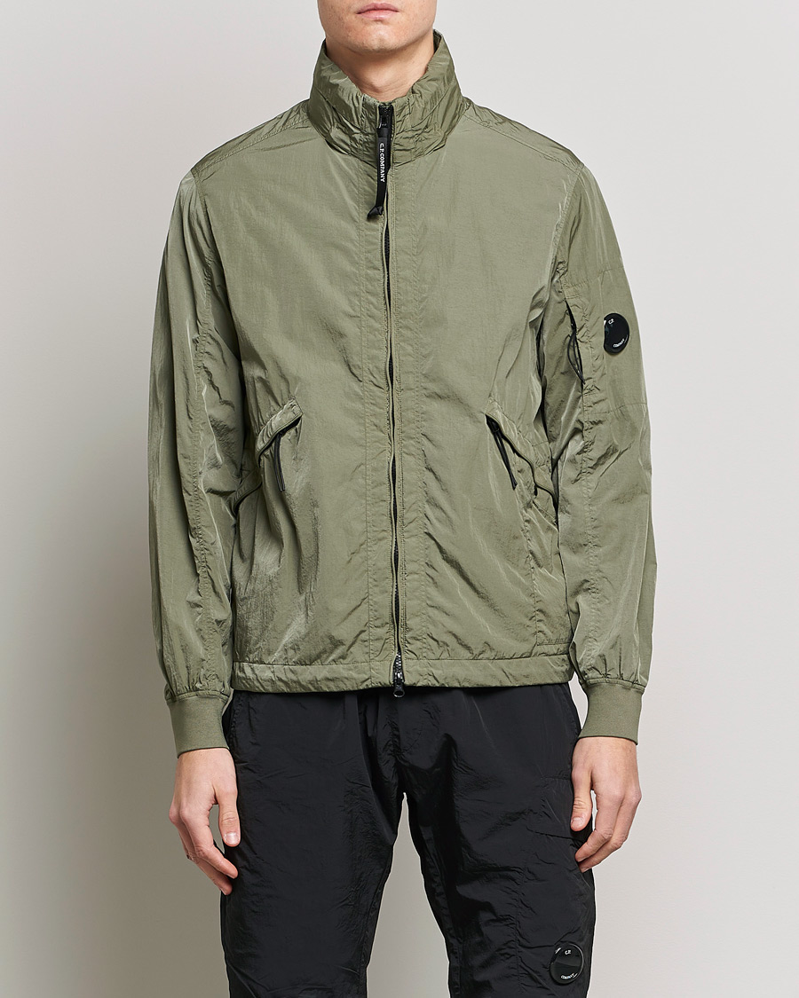 Men | CP Company Coats & Jackets | C.P. Company | Chrome Re-cycled Nylon Jacket Green