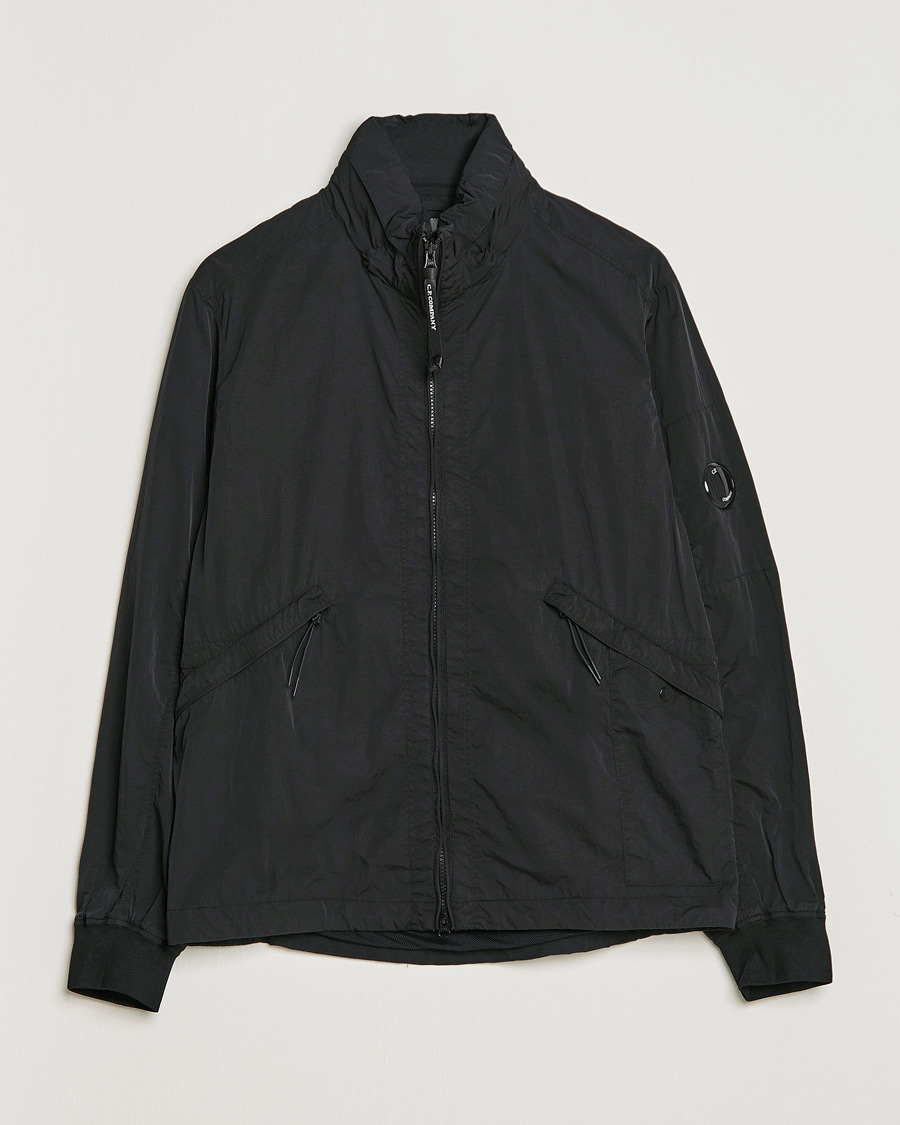 Men | Coats & Jackets | C.P. Company | Chrome Re-cycled Nylon Jacket Black