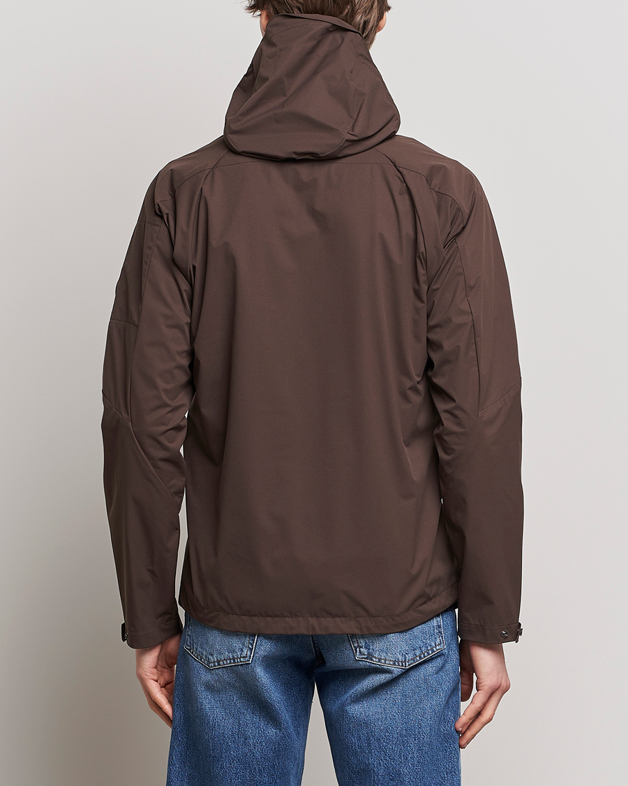 C.P. Company Pro-tek Hooded Lens Jacket Brown at CareOfCarl.com