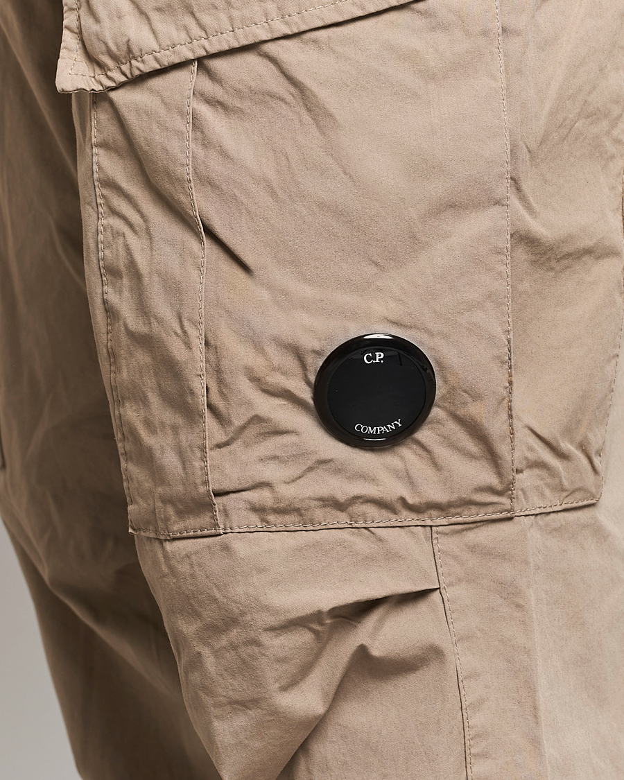 Men | Trousers | C.P. Company | Microreps No Peach Loose Fit Cargo Pants Sand
