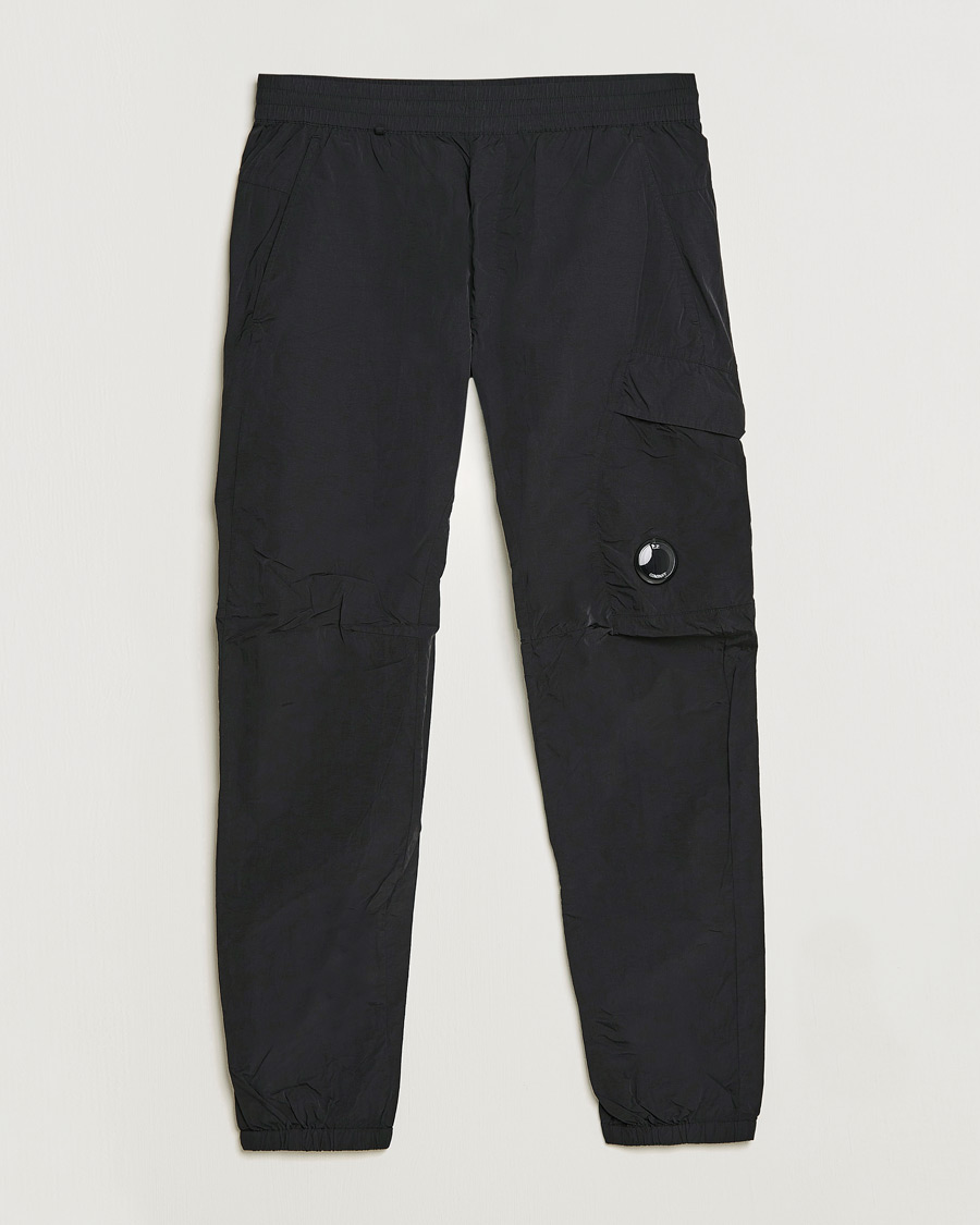 C.P. Company Chrome - R Cargo Lens Trousers Black at CareOfCarl.com