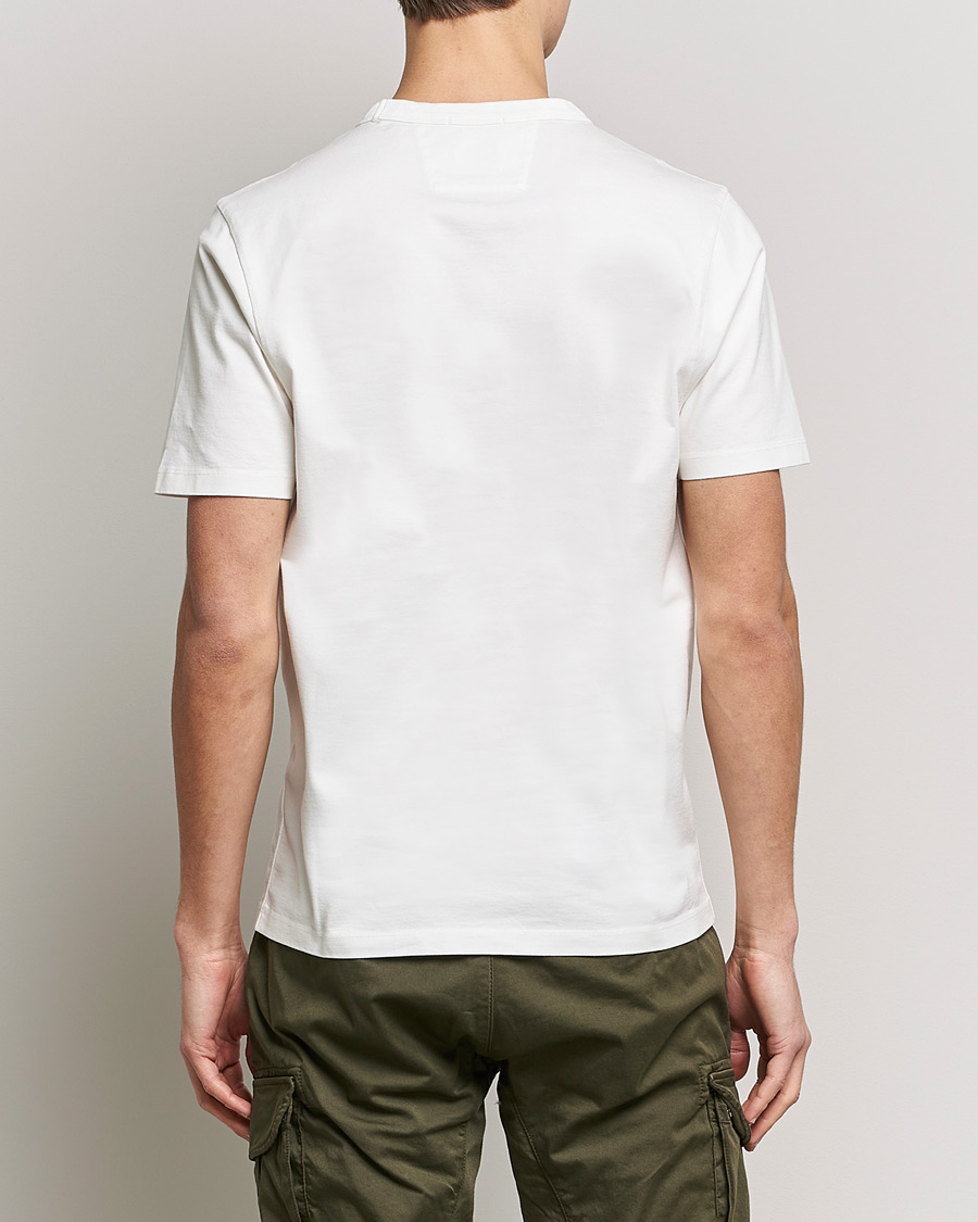 Men | T-Shirts | C.P. Company | Heavy Mercerized Cotton Logo Tee White
