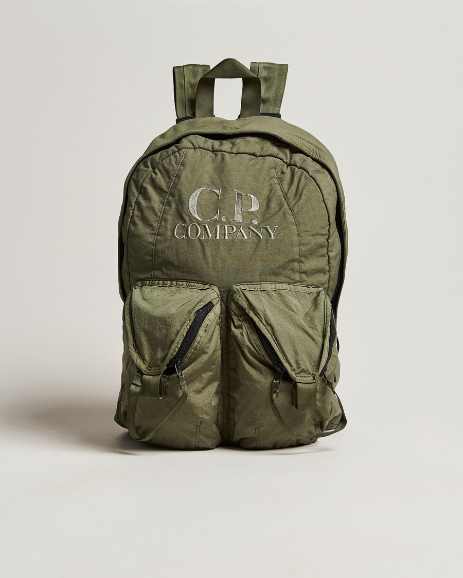 Men | C.P. Company Taylon P Nylon Backpack Olive | C.P. Company | Taylon P Nylon Backpack Olive