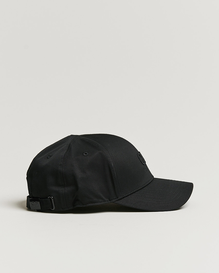 Men | C.P. Company Cotton Gabardine Cap Black | C.P. Company | Cotton Gabardine Cap Black