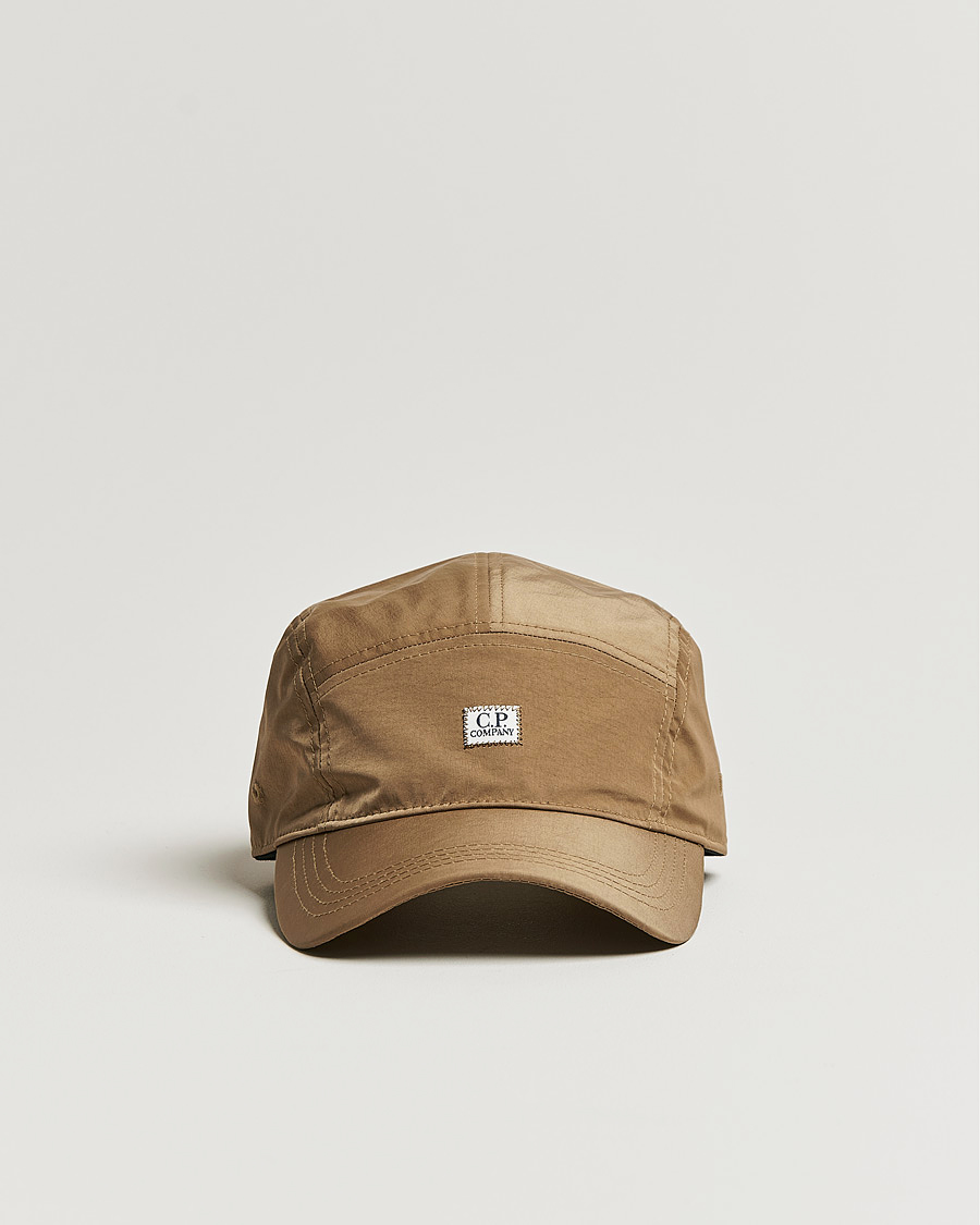 Men | C.P. Company Chrome - R Cap Khaki brown | C.P. Company | Chrome - R Cap Khaki brown