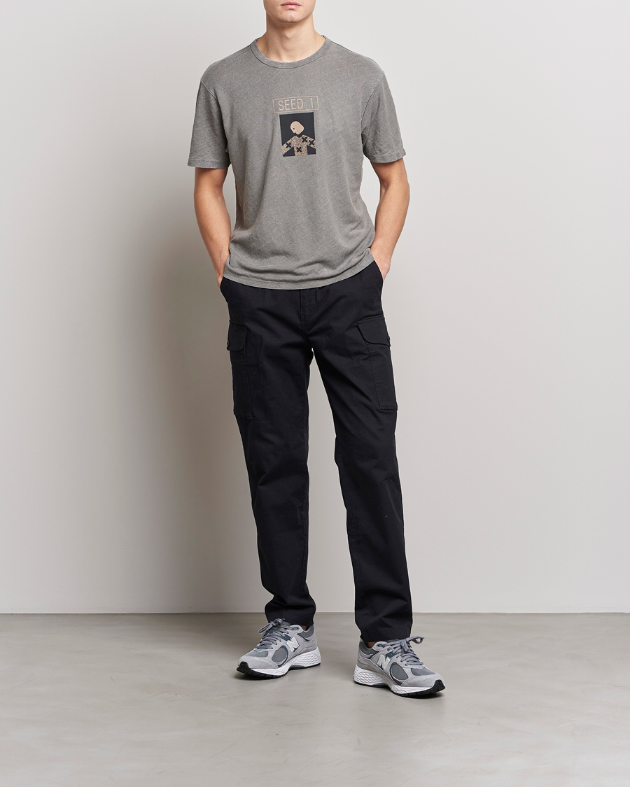 Men | T-Shirts | C.P. Company | Seed Recycled Hemp T-Shirt Grey