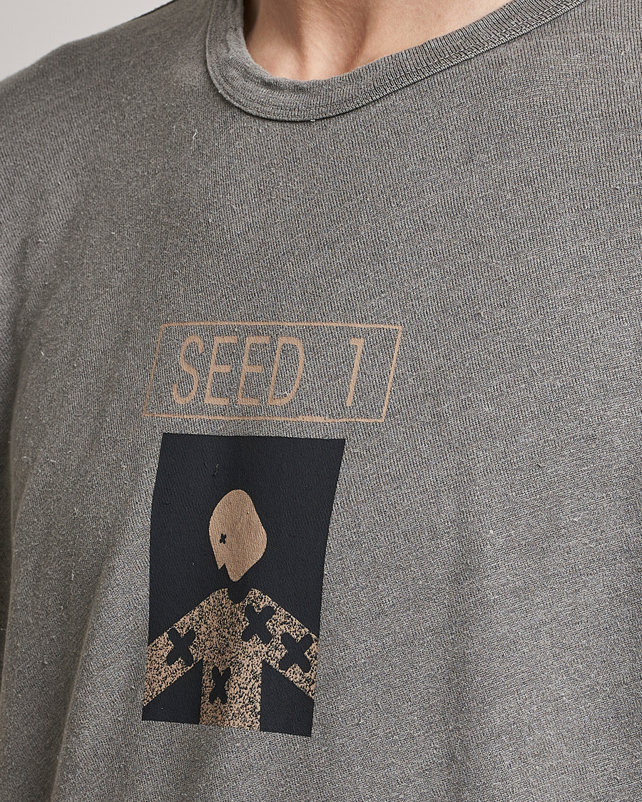 Men | T-Shirts | C.P. Company | Seed Recycled Hemp T-Shirt Grey