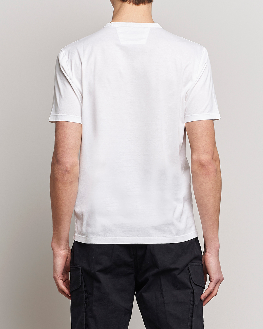 Men | T-Shirts | C.P. Company | Mercerized Cotton Pocket T-Shirt White