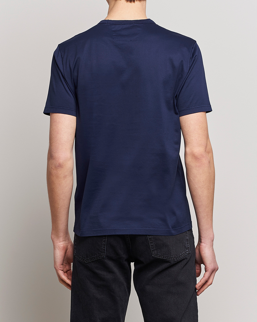 Men | T-Shirts | C.P. Company | Mercerized Cotton Pocket T-Shirt Navy