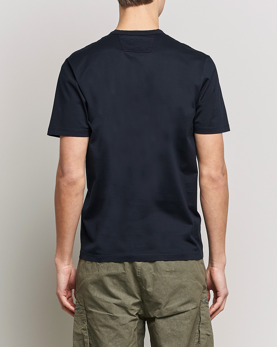 Men | T-Shirts | C.P. Company | Metropolis Mercerized Jersey T-Shirt Navy
