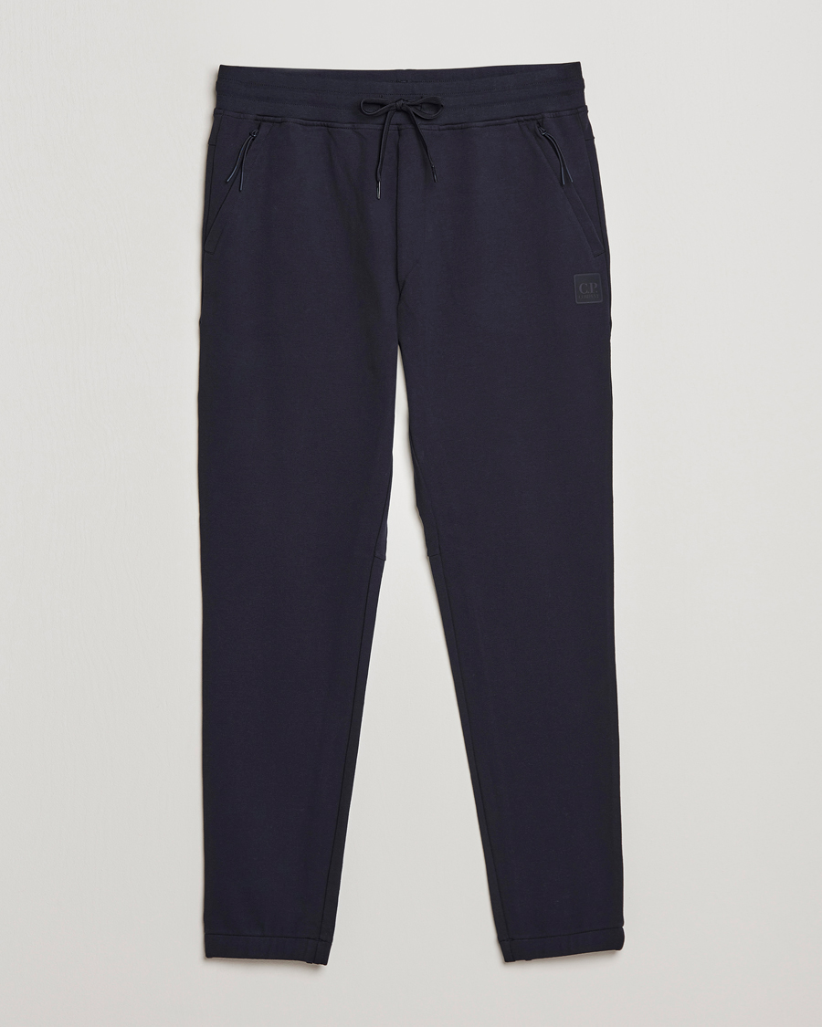 Men | Trousers | C.P. Company | Metropolis Stretch Fleece Sweat Pants Navy