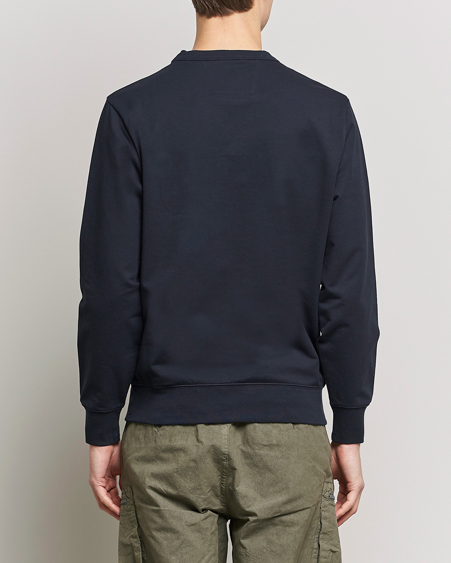 Men | Sweaters & Knitwear | C.P. Company | Metropolis Stretch Fleece Sweatshirt Navy