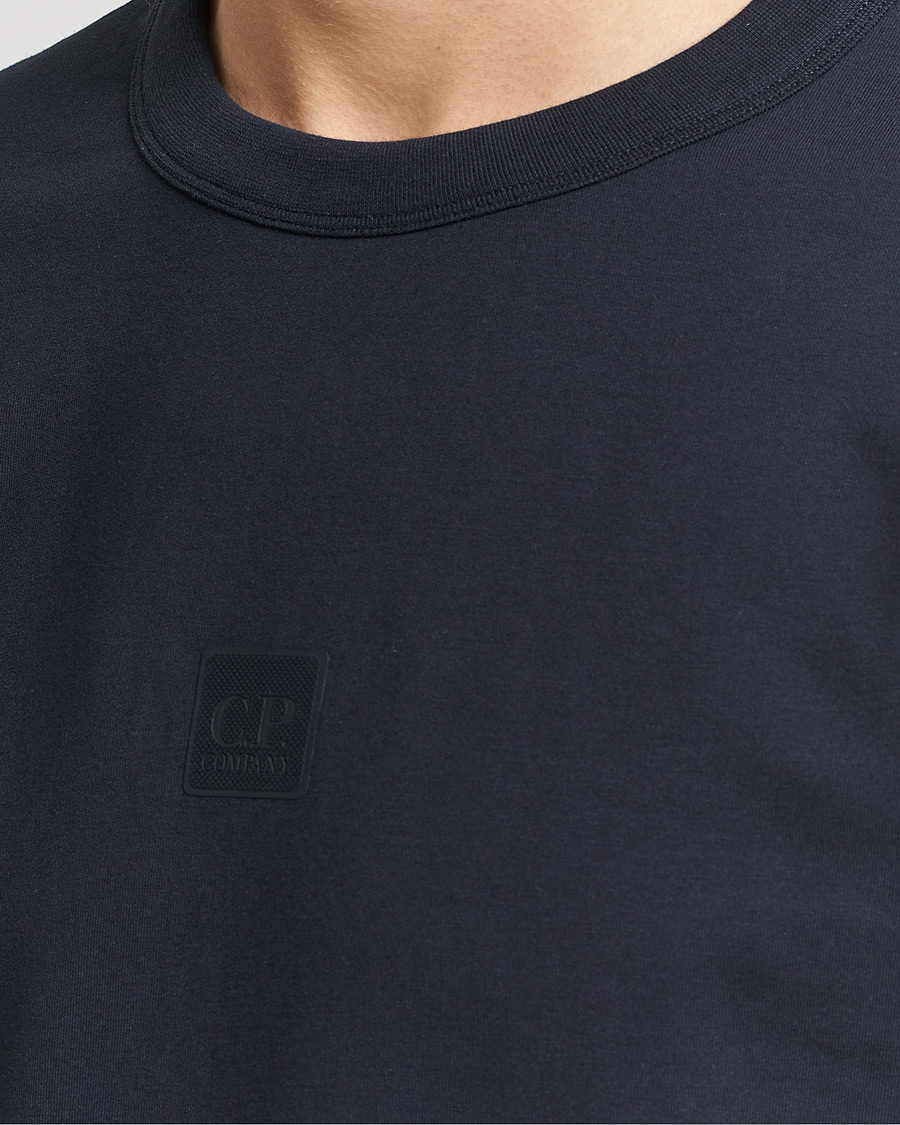 Men | Sweaters & Knitwear | C.P. Company | Metropolis Stretch Fleece Sweatshirt Navy
