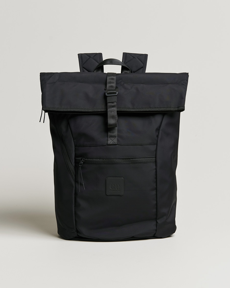 Men | C.P. Company Metropolis Dynafil 3 Layers Backpack Black | C.P. Company | Metropolis Dynafil 3 Layers Backpack Black