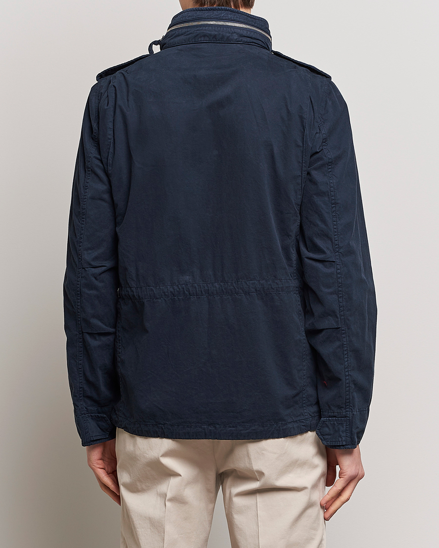 Men | Coats & Jackets | Aspesi | Cotton Field Jacket Navy
