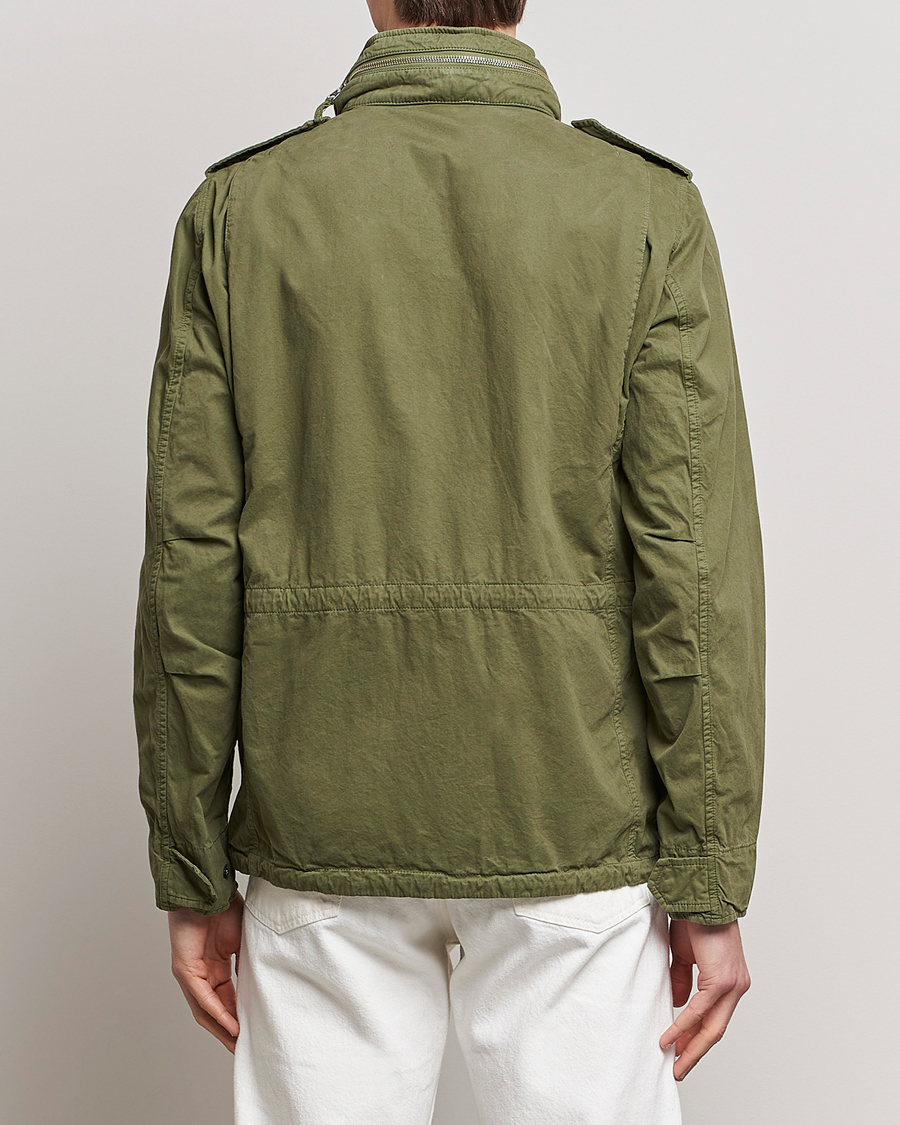 Aspesi Cotton Field Jacket Army Green at CareOfCarl.com