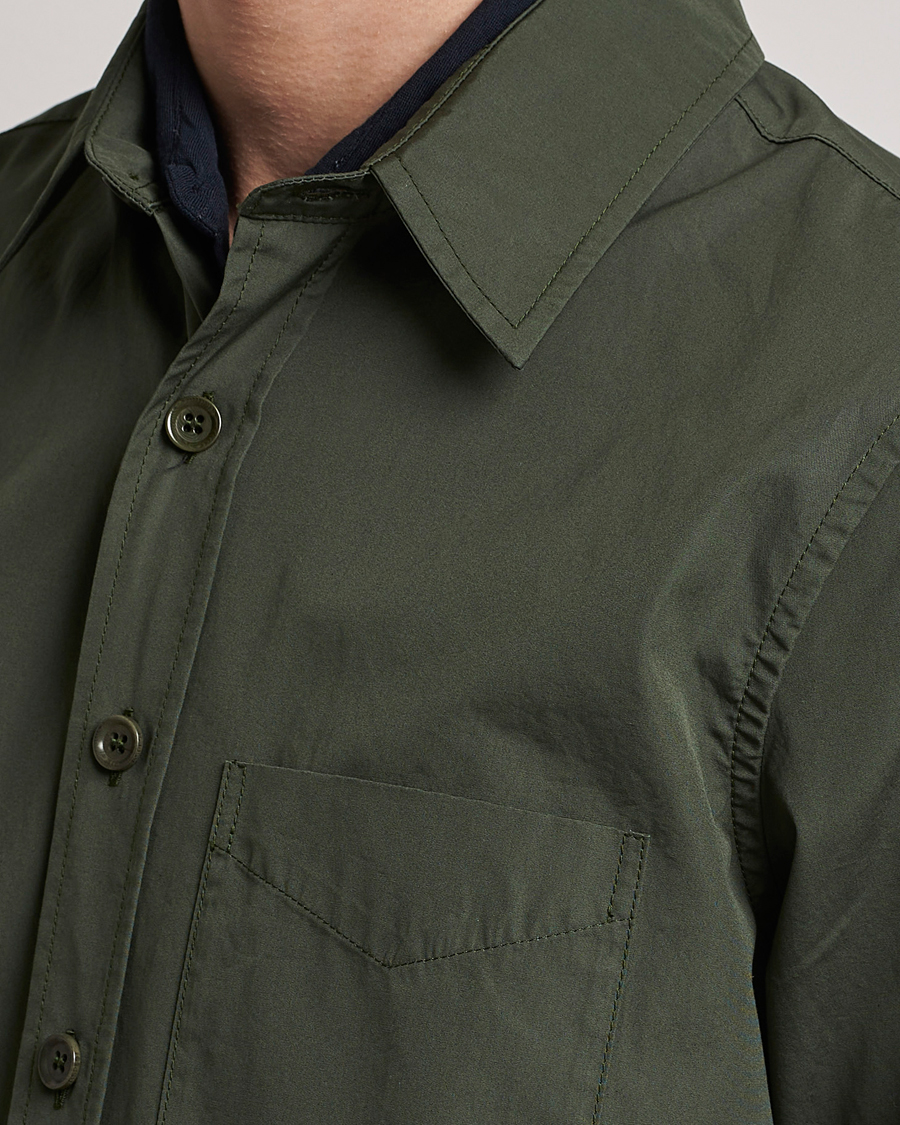 Men | Coats & Jackets | Aspesi | Utility Shirt Jacket Dark Green