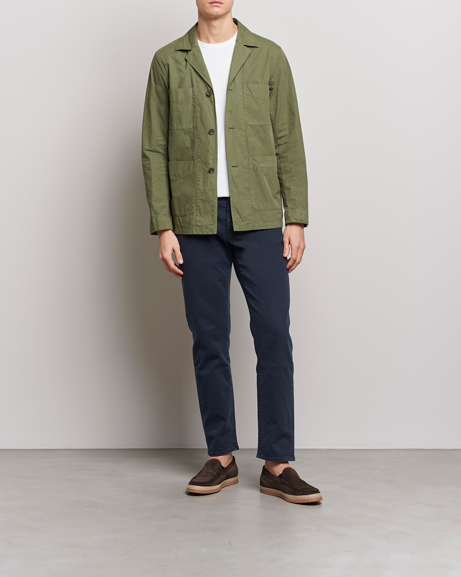 Men | Coats & Jackets | Aspesi | Fadango Shirt Jacket Army Green