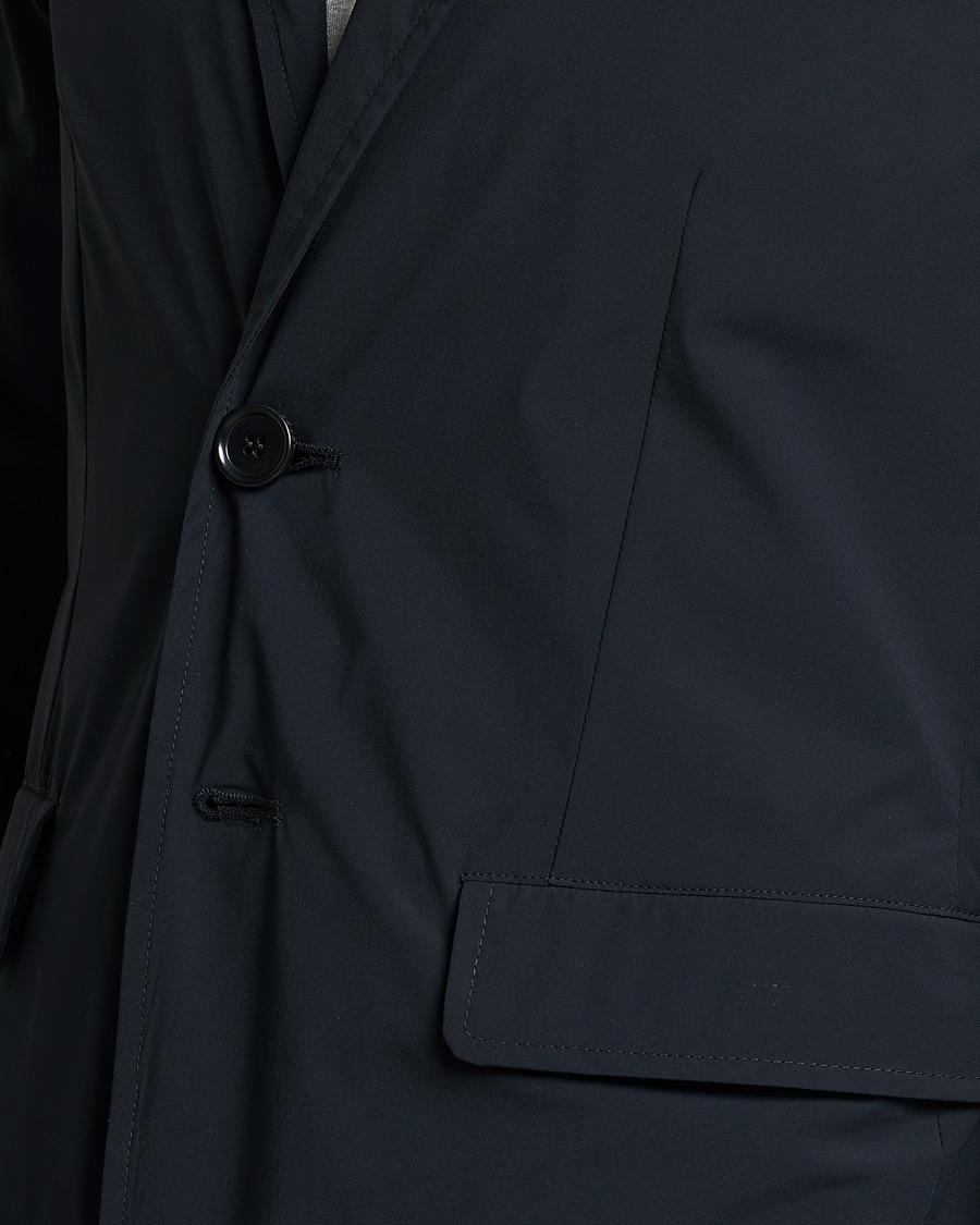 Men | Blazers | Aspesi | Stretch Nylon Blazer Navy