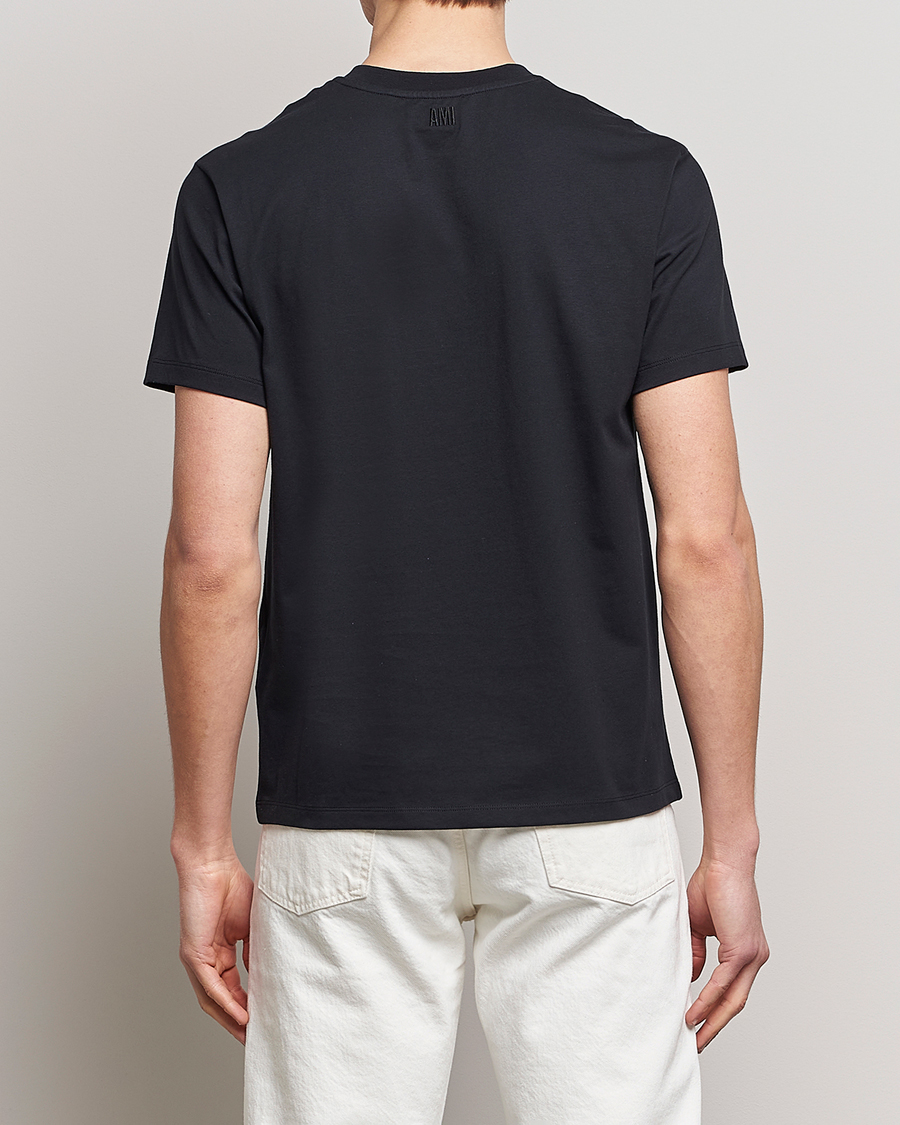 Men | T-Shirts | AMI | Heart Logo T-Shirt Black