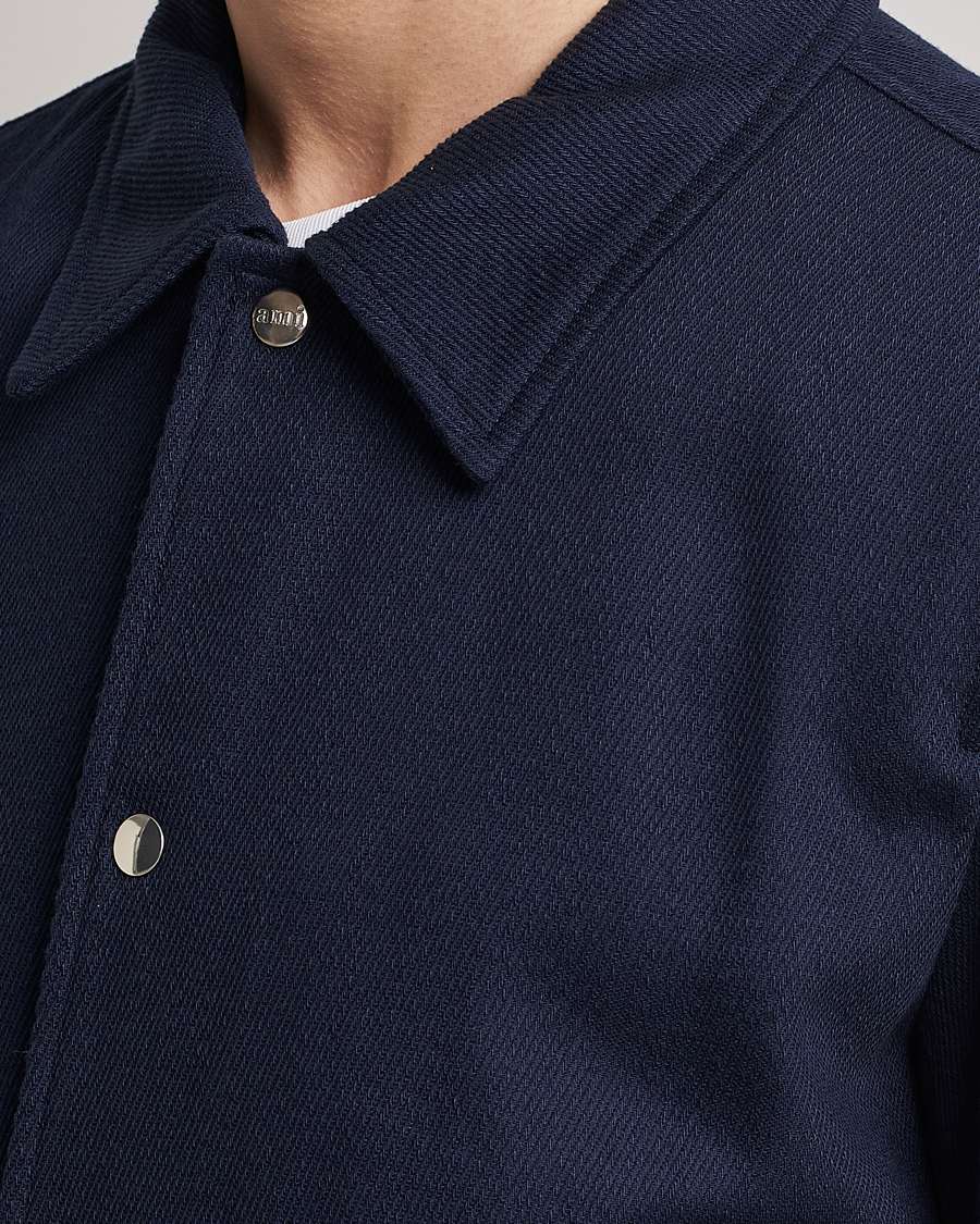 Men | Coats & Jackets | AMI | Buttoned Jacket Navy