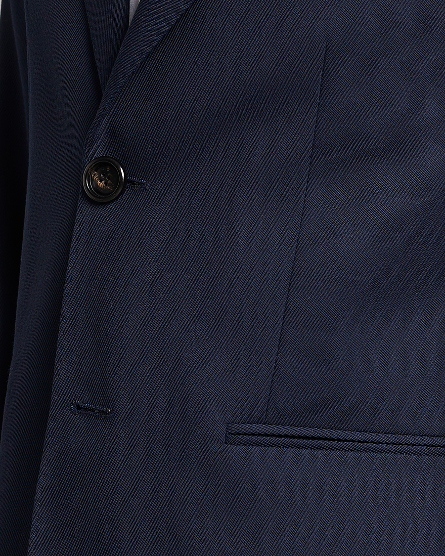 Men | Blazers | AMI | Wool Blazer Navy