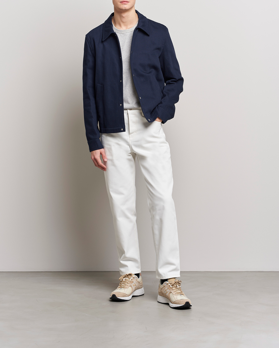 Men | Jeans | AMI | Tapered Jeans Natural White