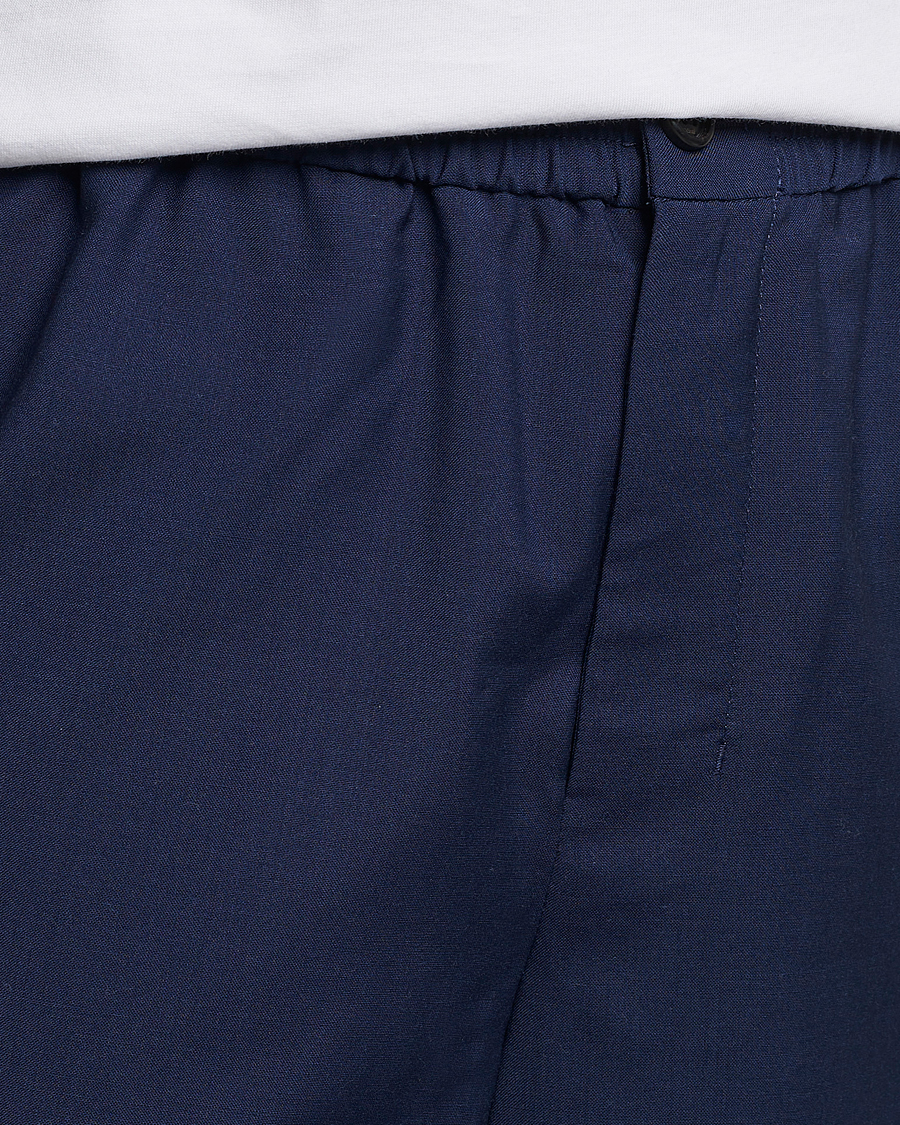 Men | Shorts | AMI | Elasticated Waist Shorts Navy