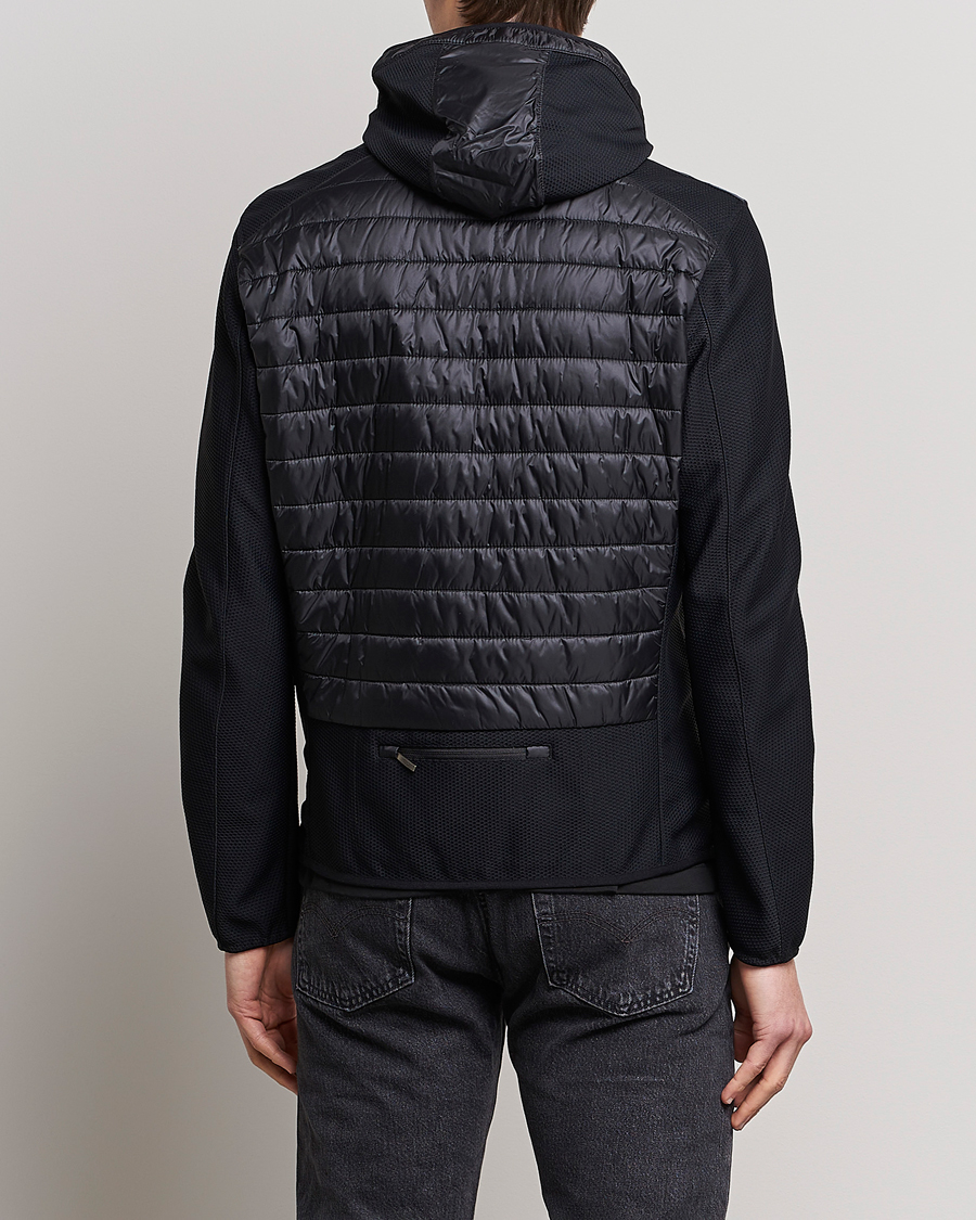 Men | Coats & Jackets | Parajumpers | Nolan Mesh Hooded Hybrid Black