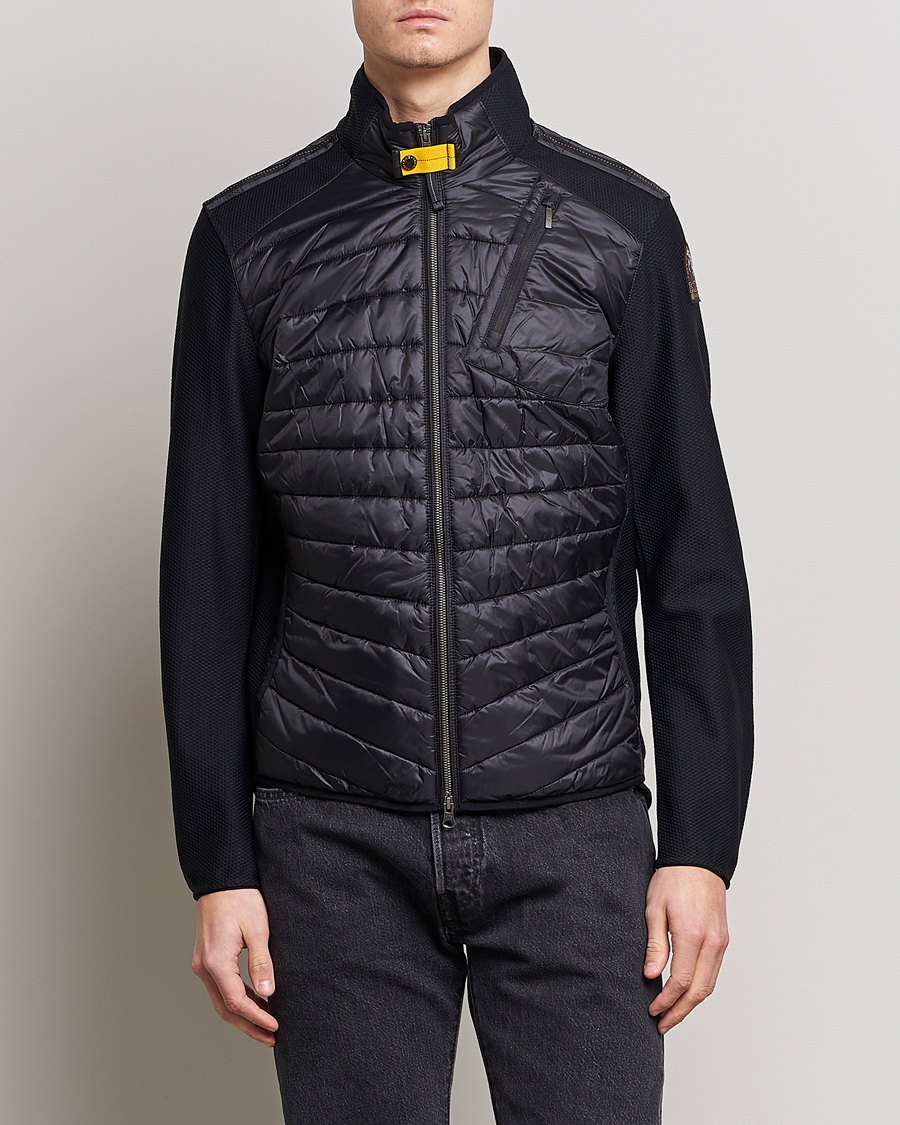 Men | Parajumpers Coats & Jackets | Parajumpers | Jayden Mesh Hybrid Jacket Black