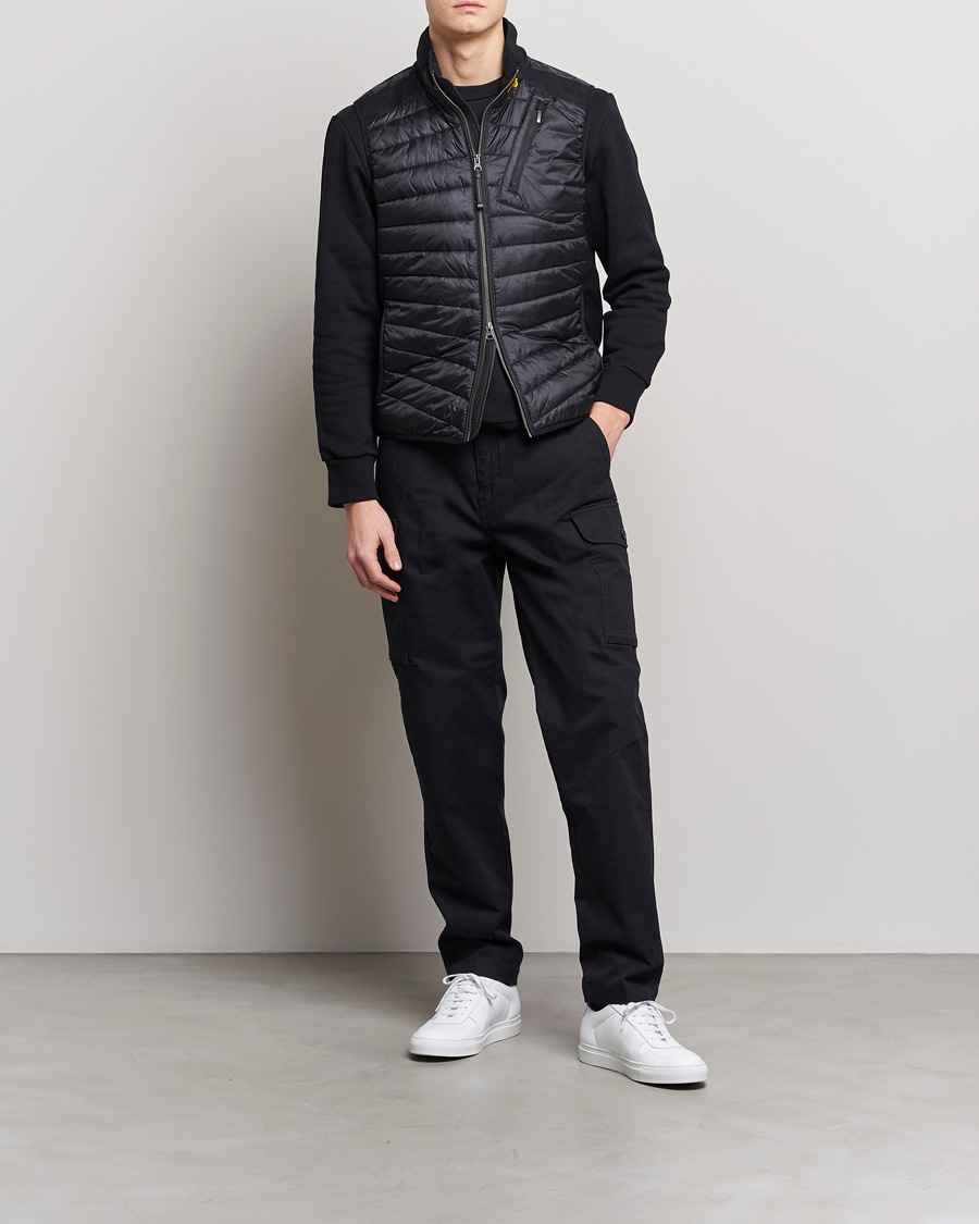 Men | Gilets | Parajumpers | Zavier Hybrid Vest Black