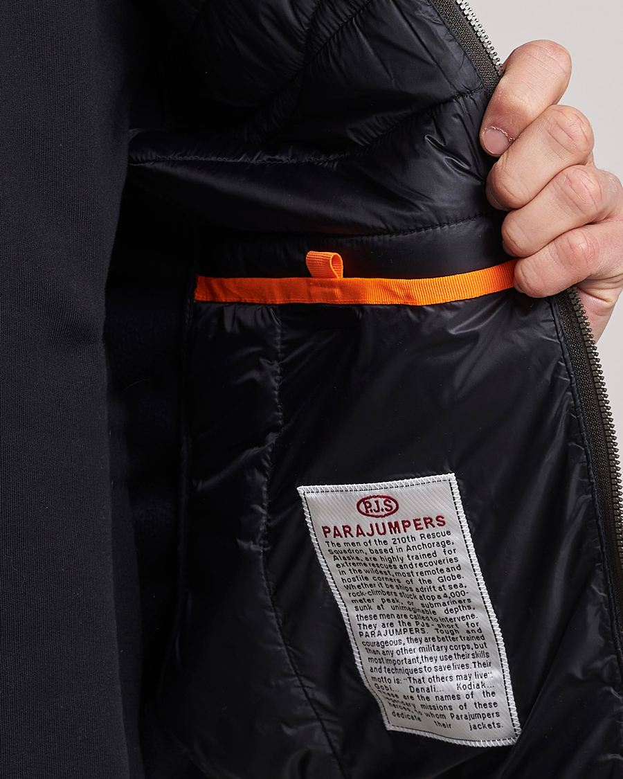 Men | Gilets | Parajumpers | Zavier Hybrid Vest Black