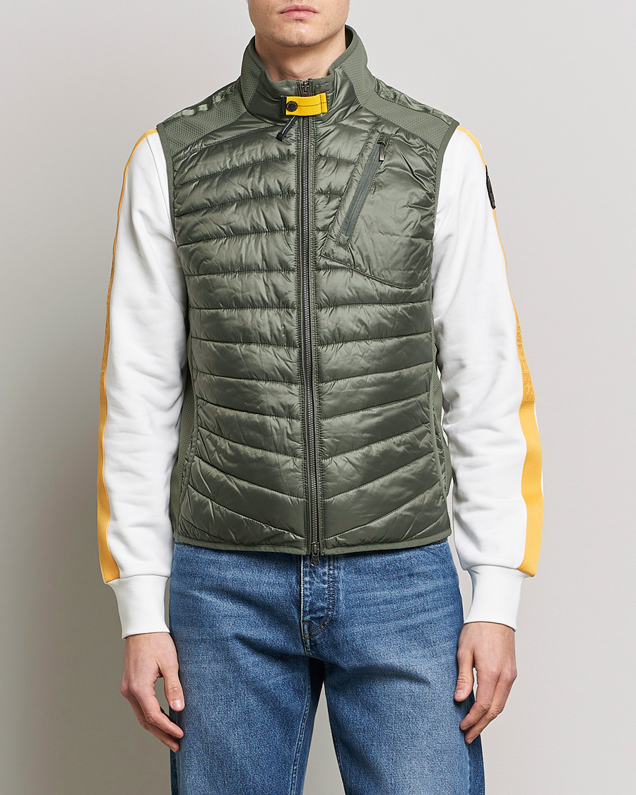 Men | Coats & Jackets | Parajumpers | Zavier Hybrid Vest Thyme