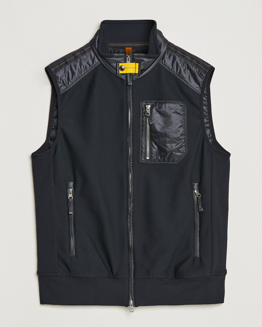 Men | Gilets | Parajumpers | Ludo Cold Down Hybrid Vest Black