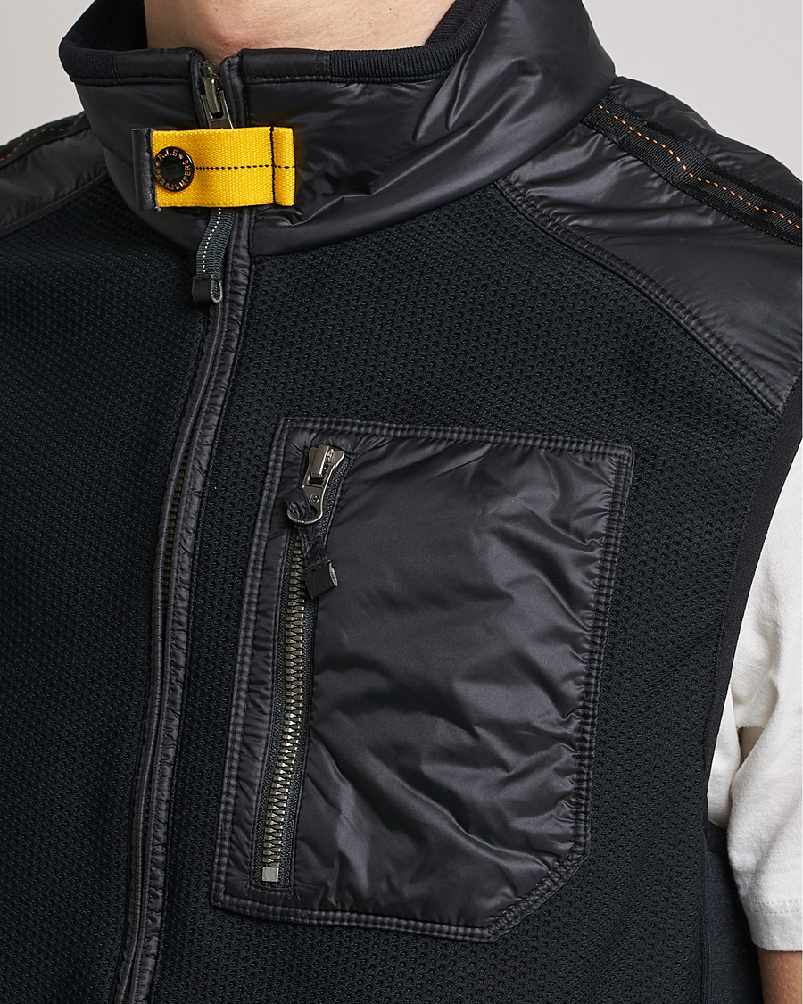 Men | Gilets | Parajumpers | Ludo Cold Down Hybrid Vest Black