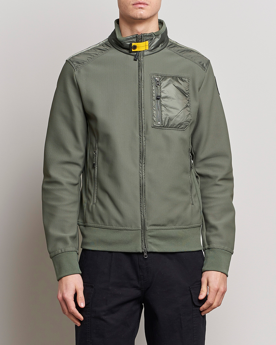 Men | Parajumpers Coats & Jackets | Parajumpers | London Hybrid Cool Down Jacket Thyme