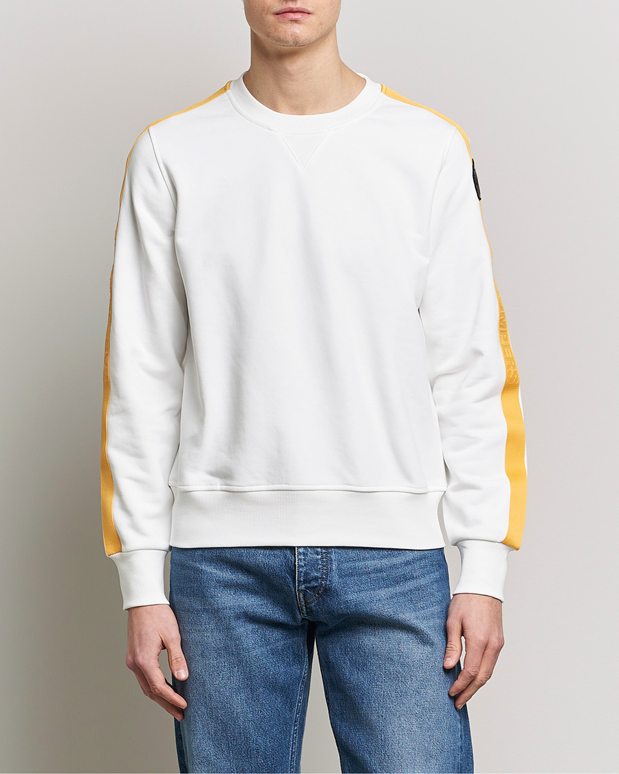 Men | Sweaters & Knitwear | Parajumpers | Armstong Crew Neck Sweatshirt Off White