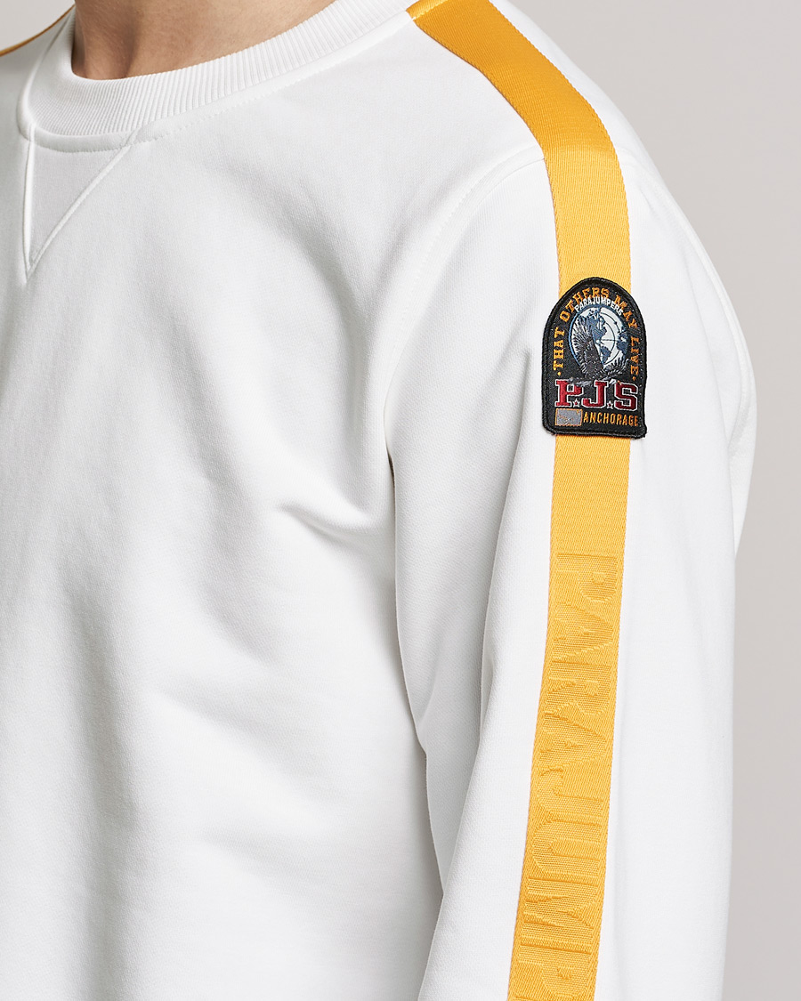 Men | Sweaters & Knitwear | Parajumpers | Armstong Crew Neck Sweatshirt Off White