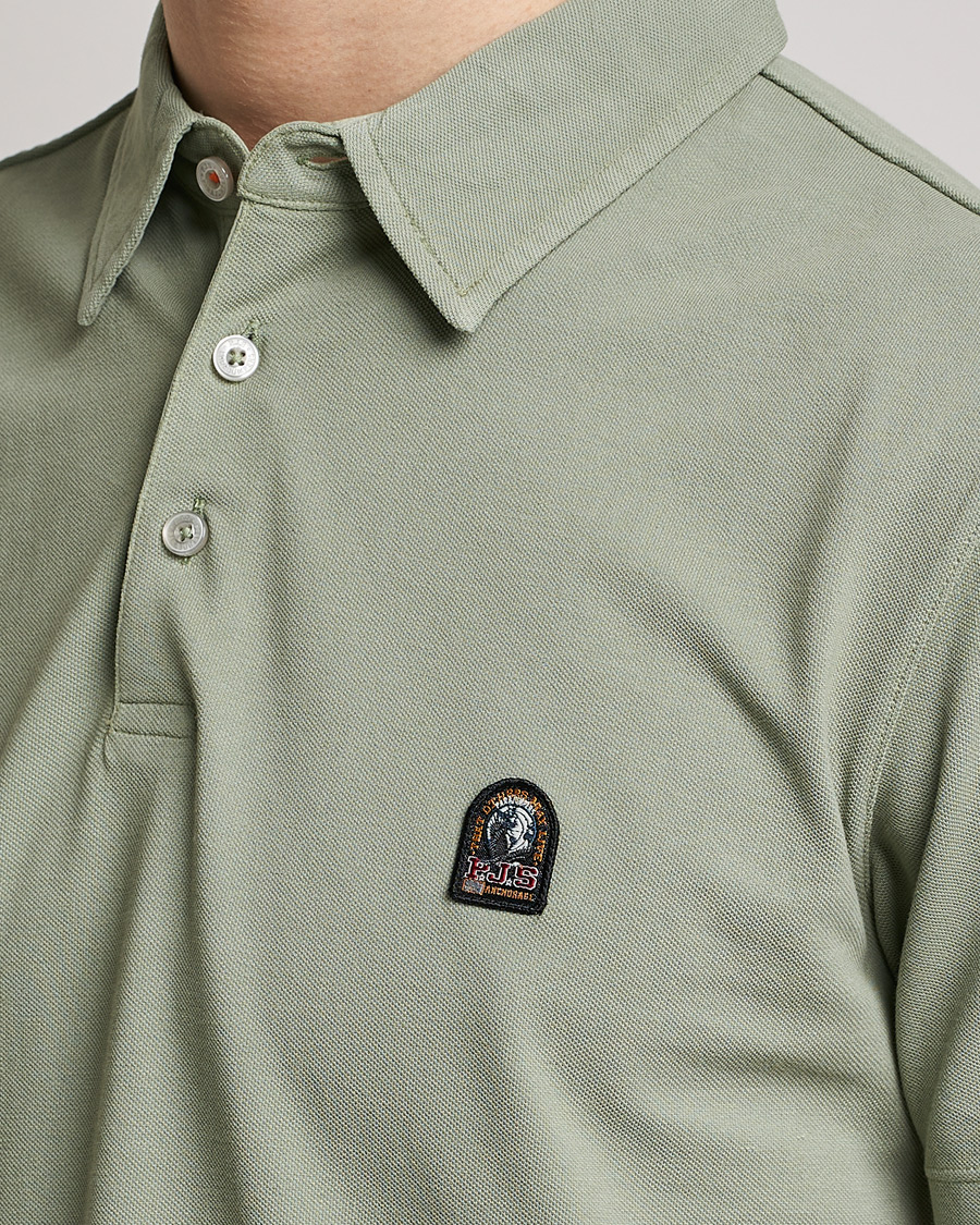 Men | Polo Shirts | Parajumpers | Hugh Polo Green Mileu