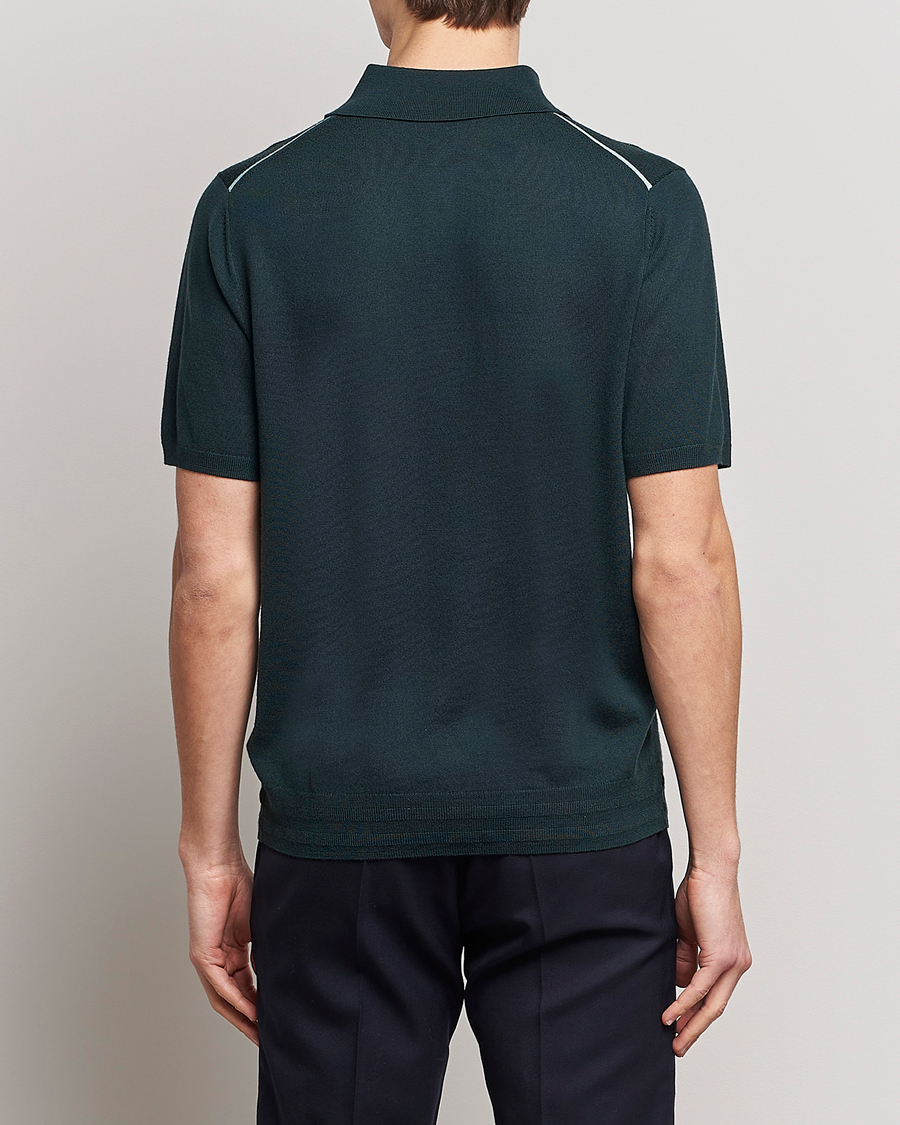 Men | Sweaters & Knitwear | PS Paul Smith | Merino Wool Polo Green