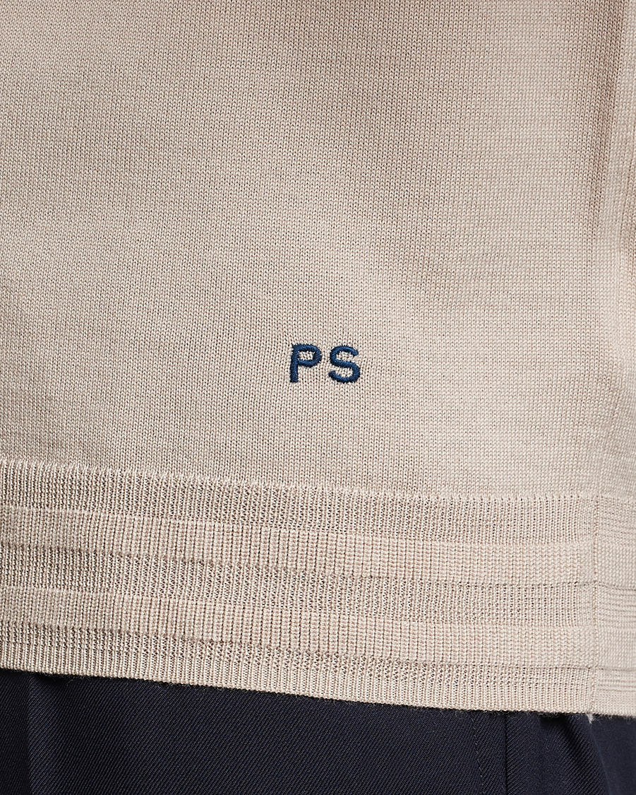 Men | Sweaters & Knitwear | PS Paul Smith | Merino Wool Polo Brown